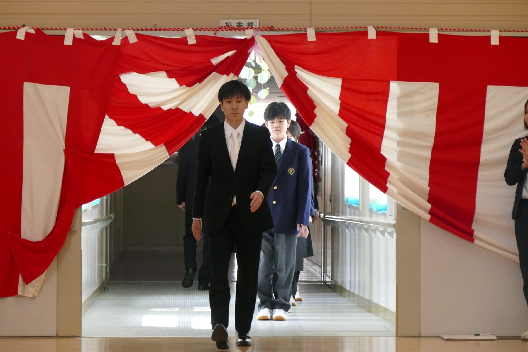 ４月８日入学式① 2枚目写真