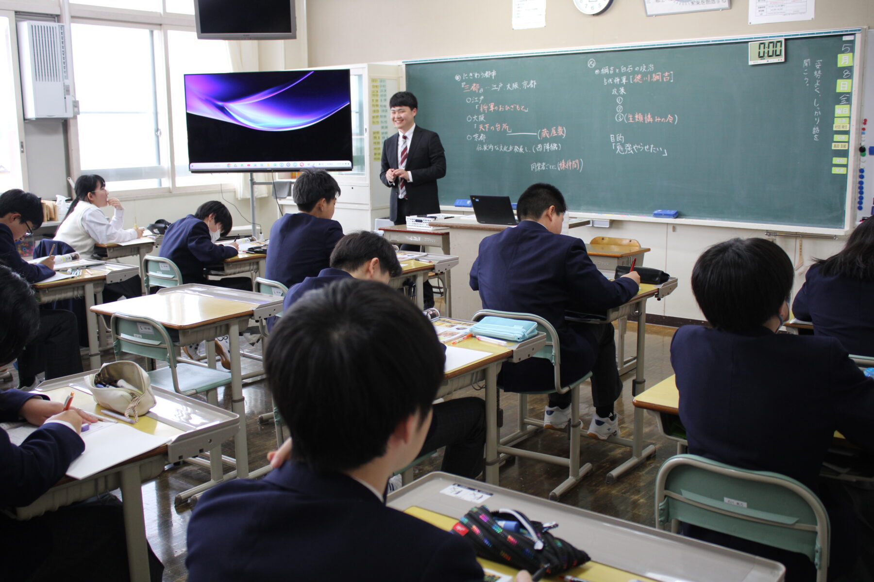 ５月８日授業参観② 1枚目写真