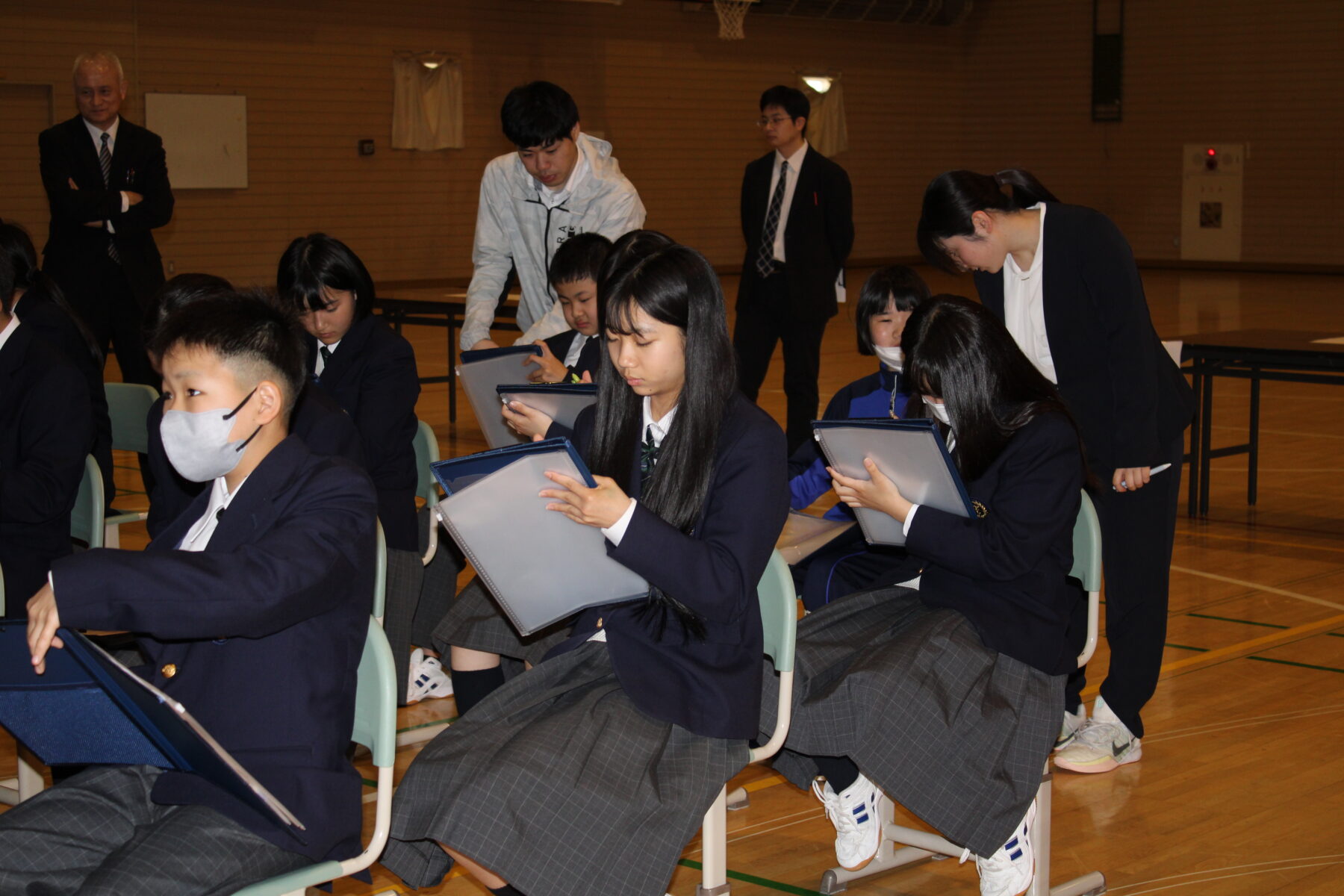 5月12日いじめ撲滅集会 2枚目写真