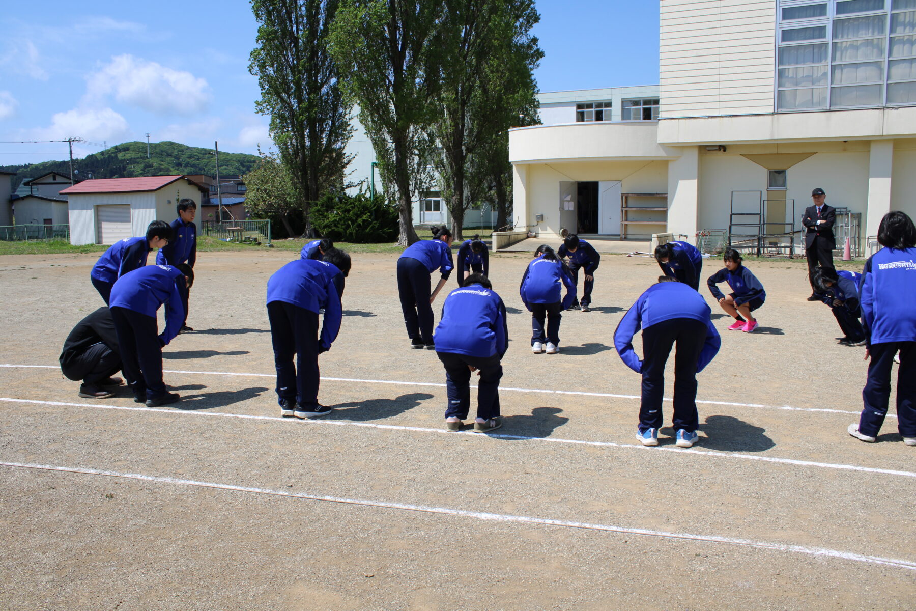 ５月１９日体育祭練習 2枚目写真