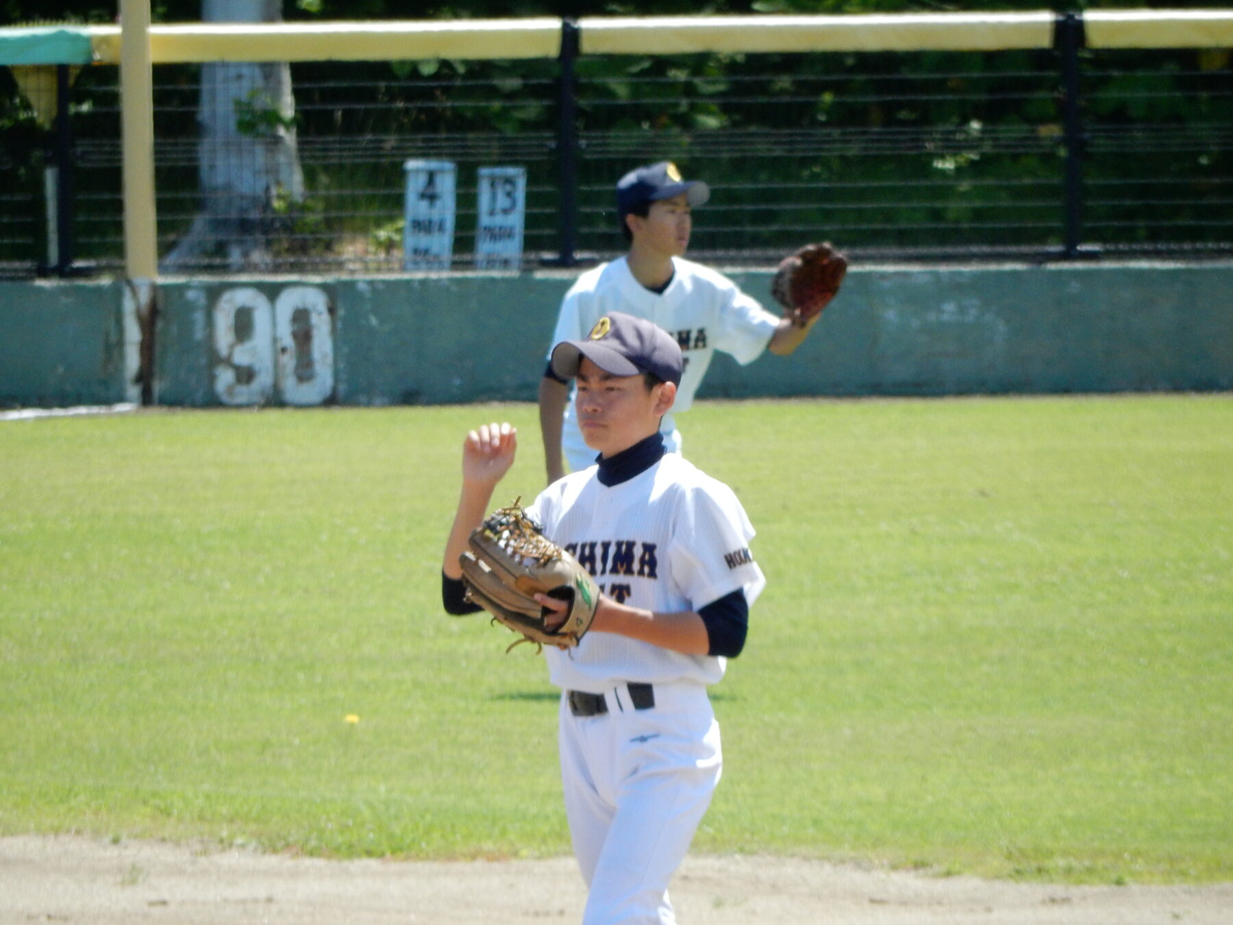６月２８日渡島西部四町拠点校野球部　渡島中体連優勝 4枚目写真