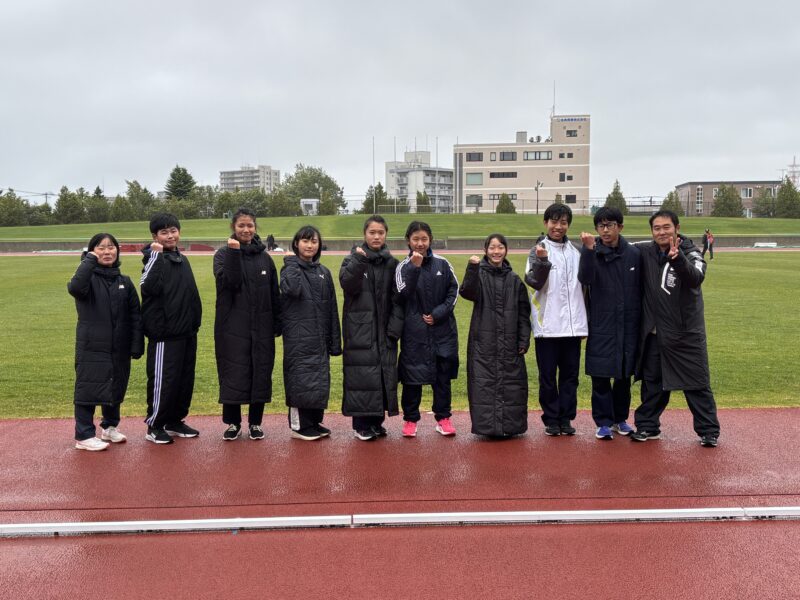 陸上部　６月６日中体連陸上大会