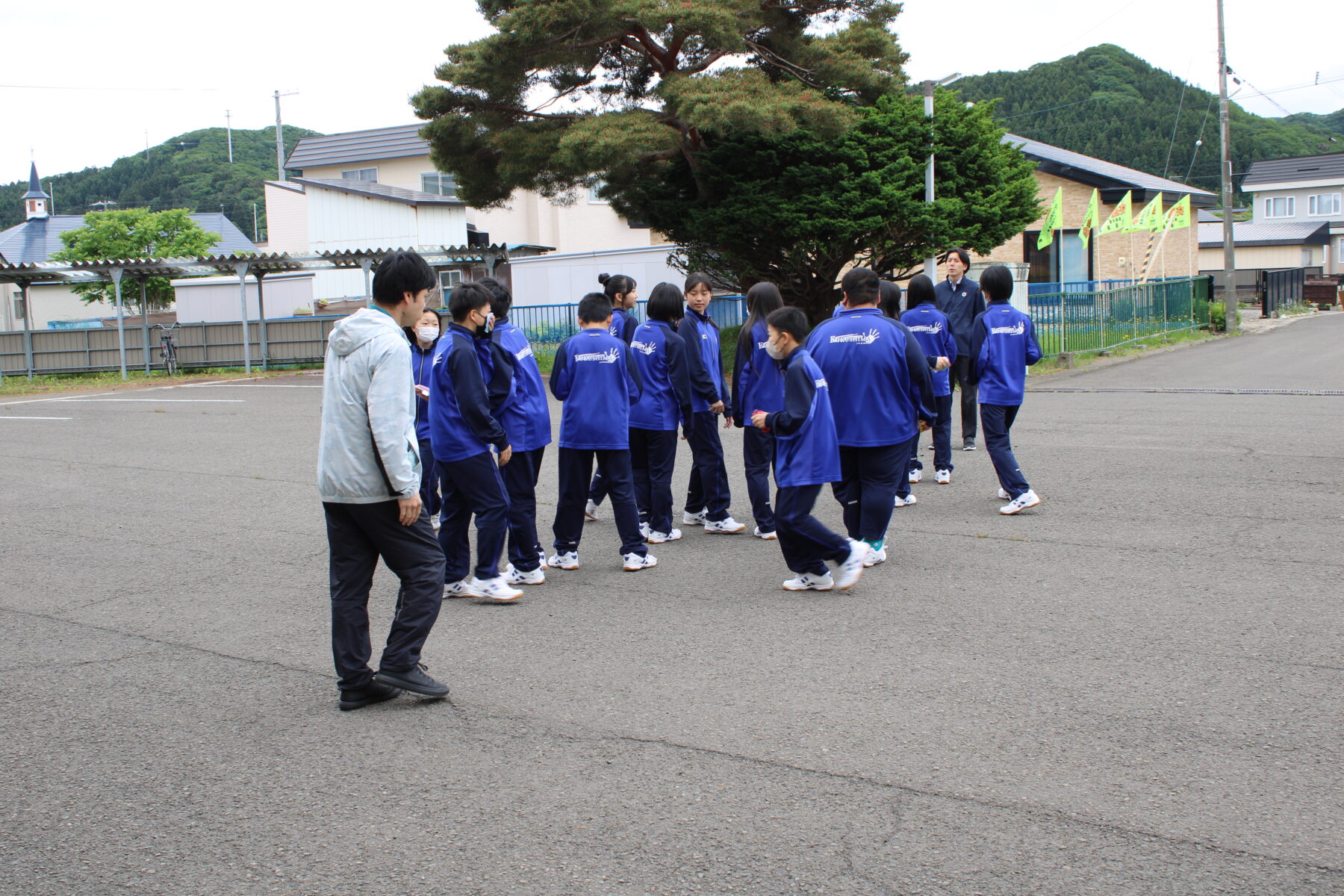 6月１０日避難訓練 2枚目写真