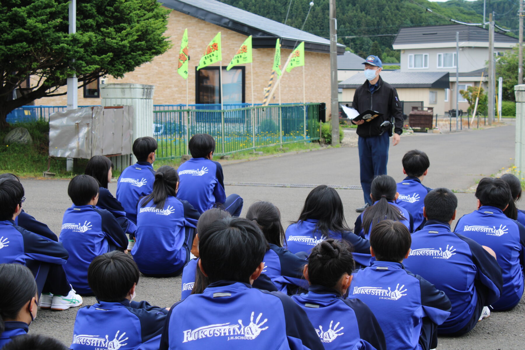 6月１０日避難訓練 1枚目写真