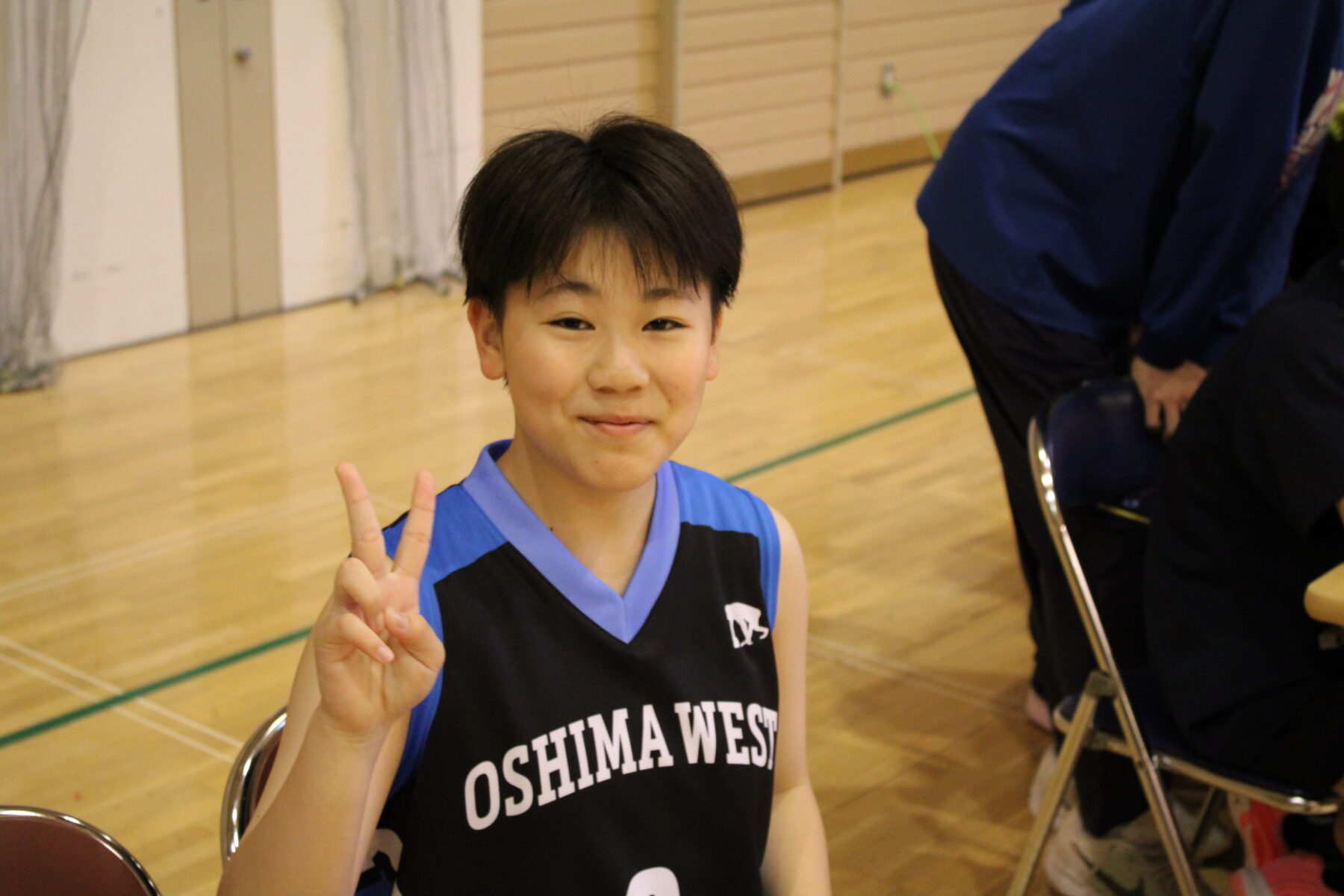 バスケ部　６月１３日練習試合　対桔梗中 7枚目写真