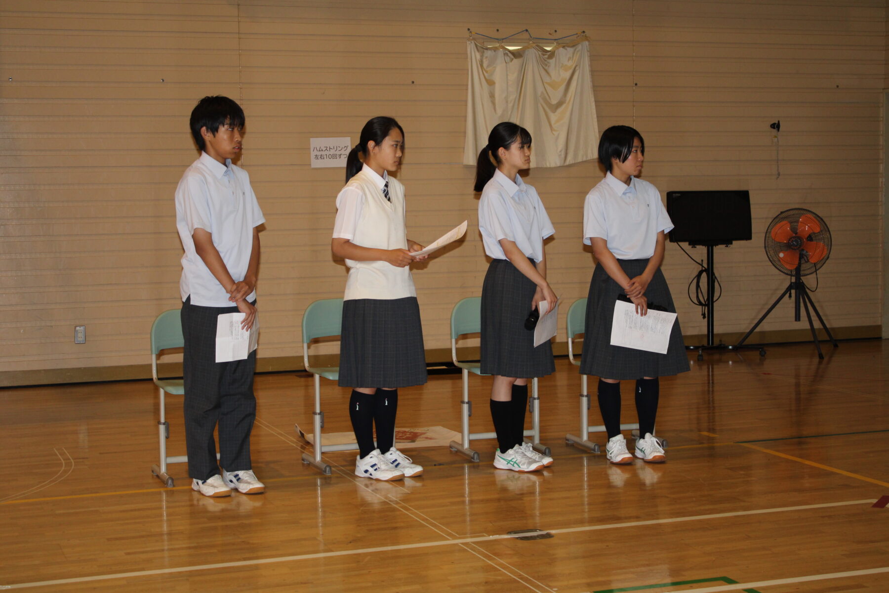 ７月３日生徒集会 1枚目写真