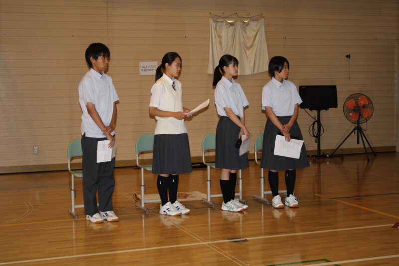 ７月３日生徒集会