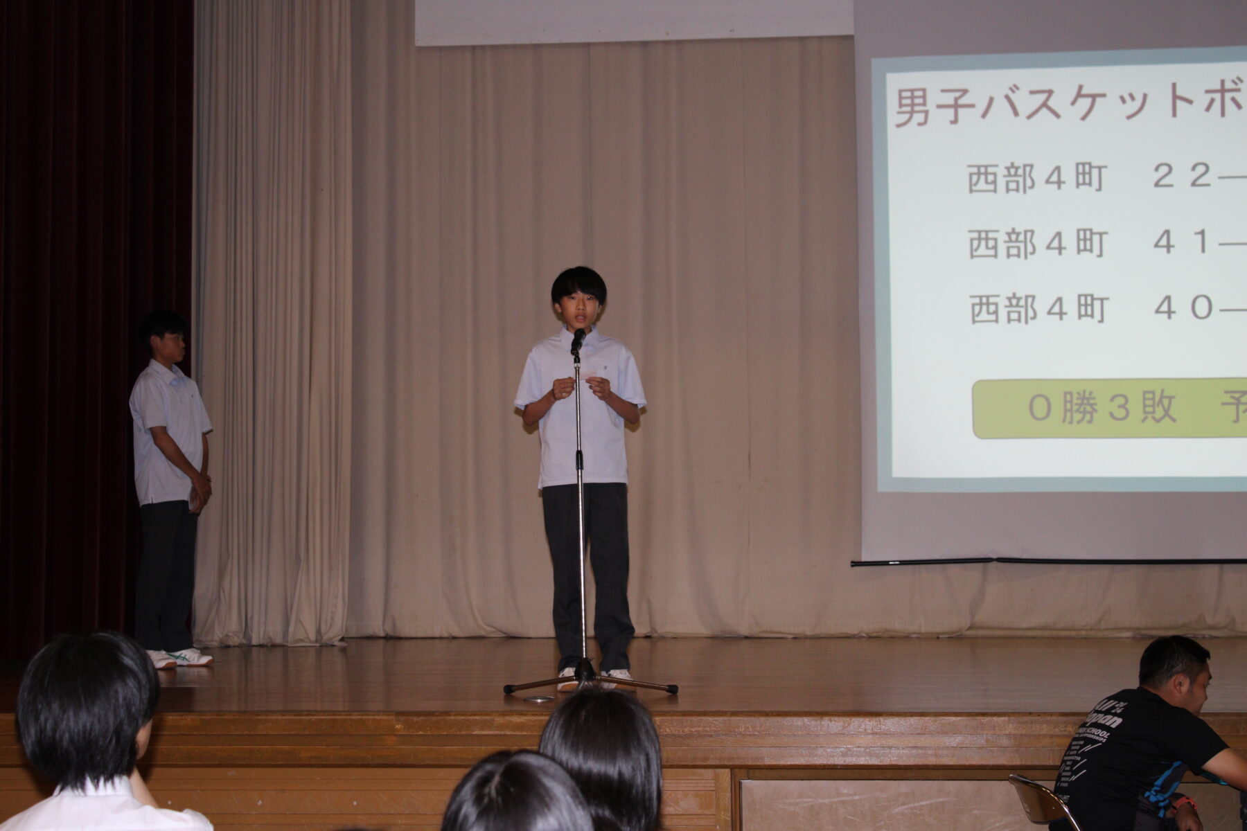 ７月３日生徒集会 4枚目写真