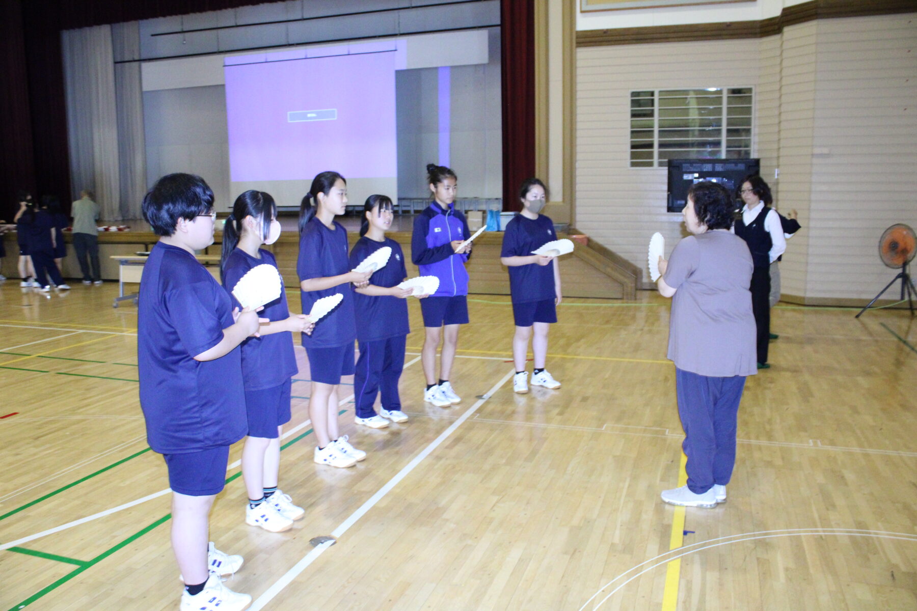 ７月２４日伝統芸能練習 3枚目写真