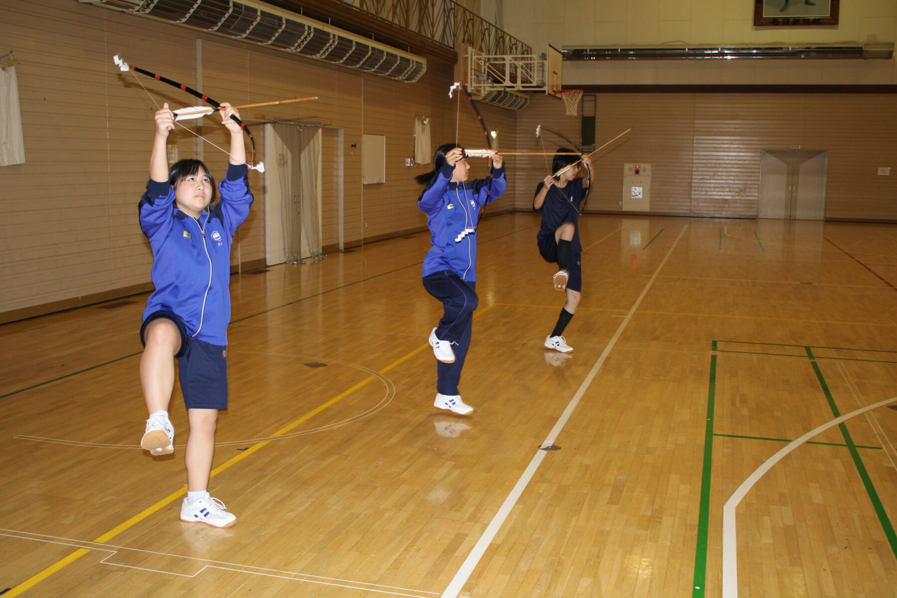 ８月３１日伝統芸能練習③ 6枚目写真