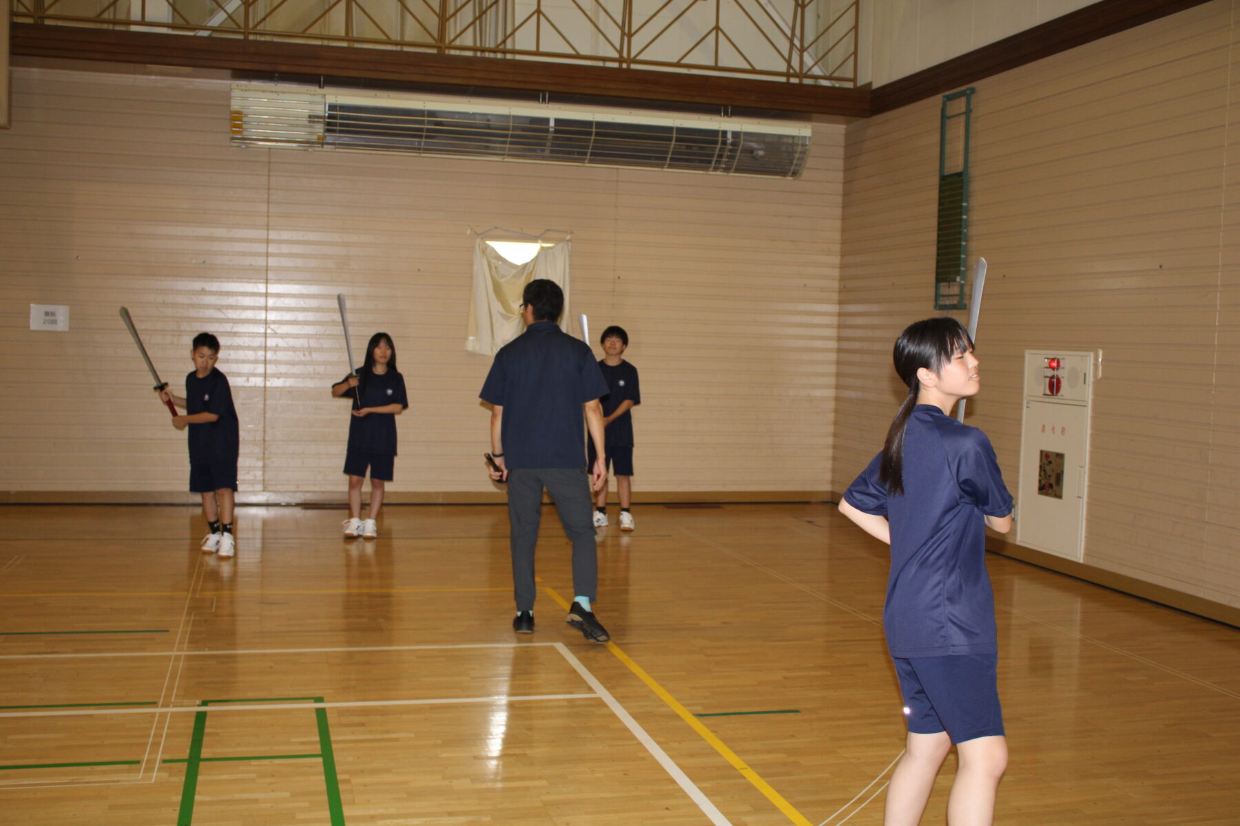 ８月３１日伝統芸能練習③ 9枚目写真