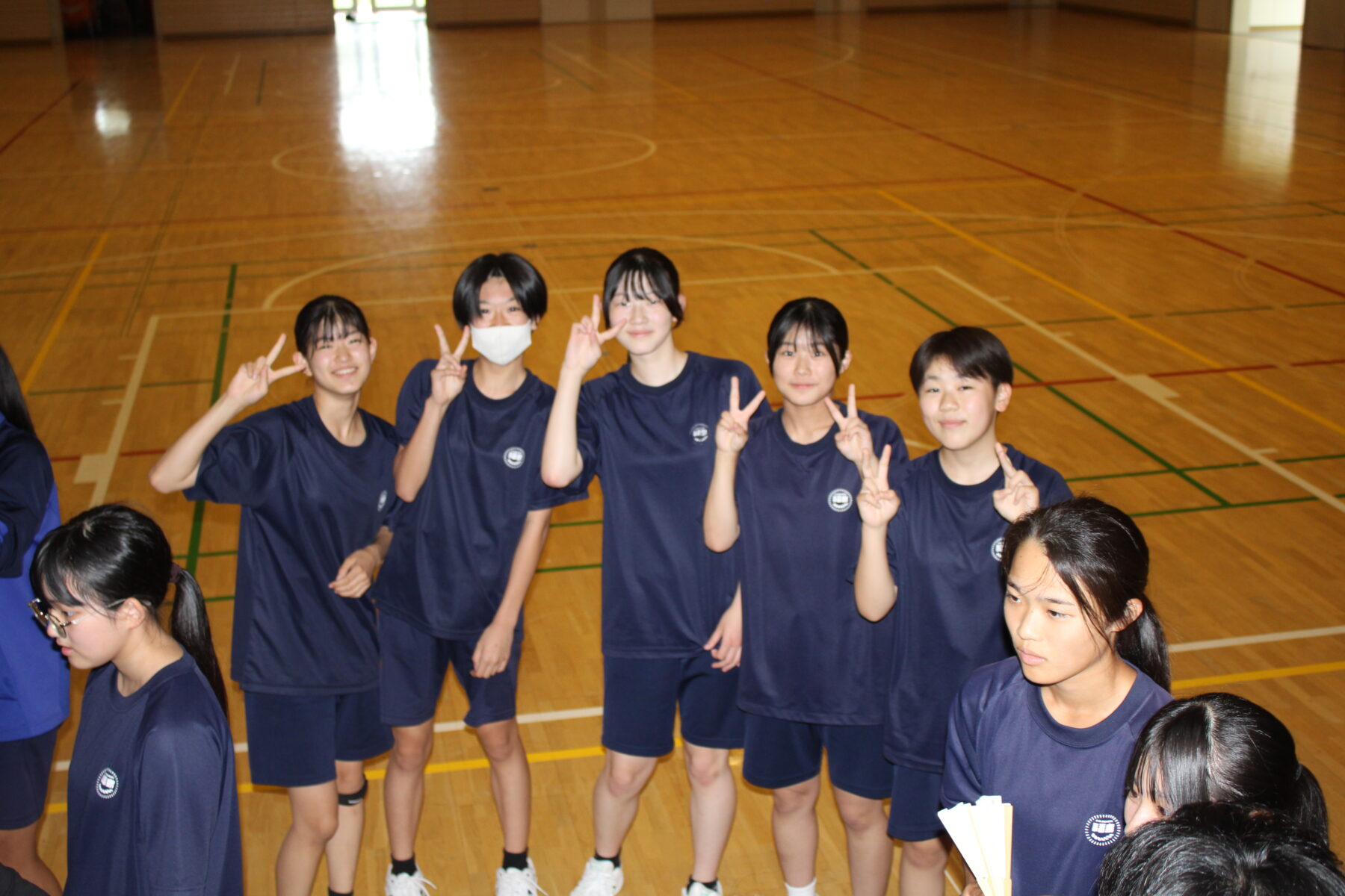 ８月３１日伝統芸能練習③ 2枚目写真