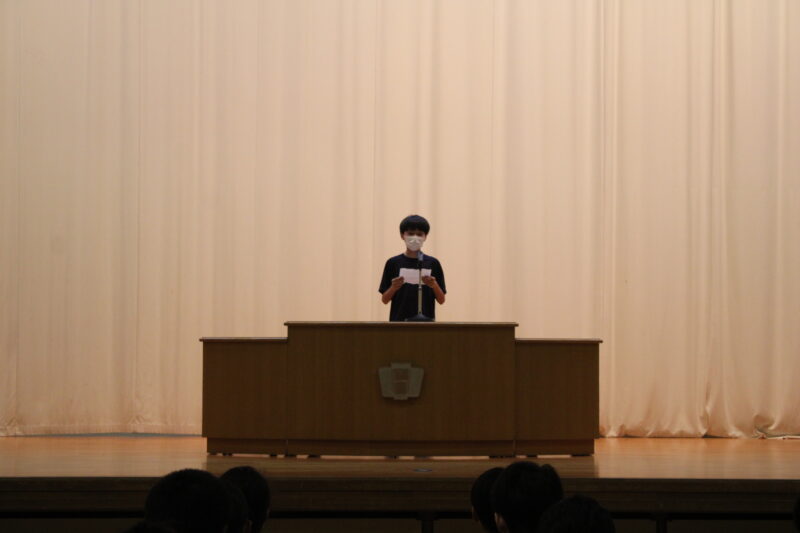 ８月２４日夏季休業後集会