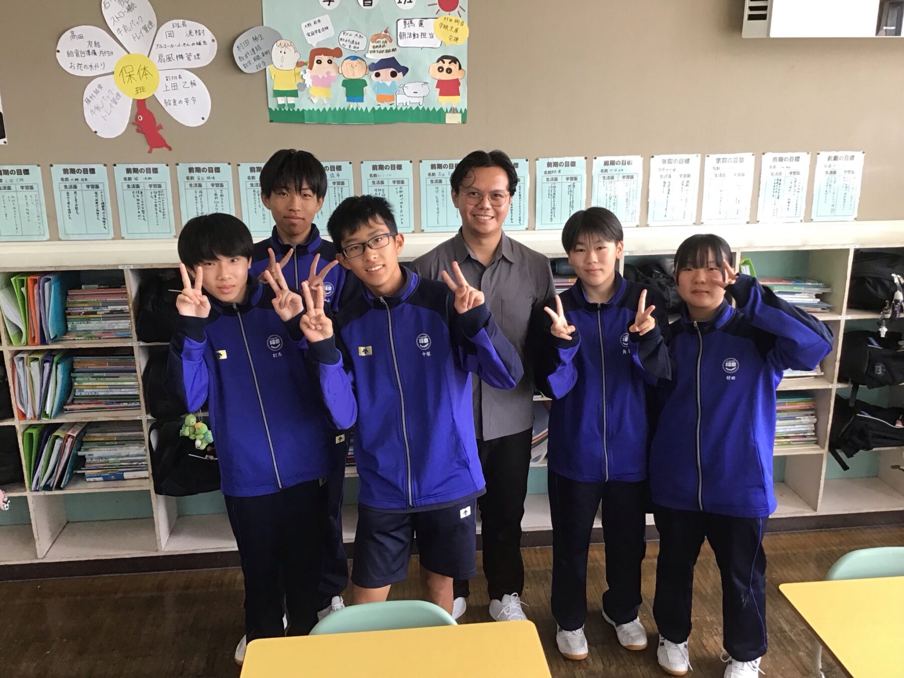９月１８日ALTの先生とのお別れ 8枚目写真