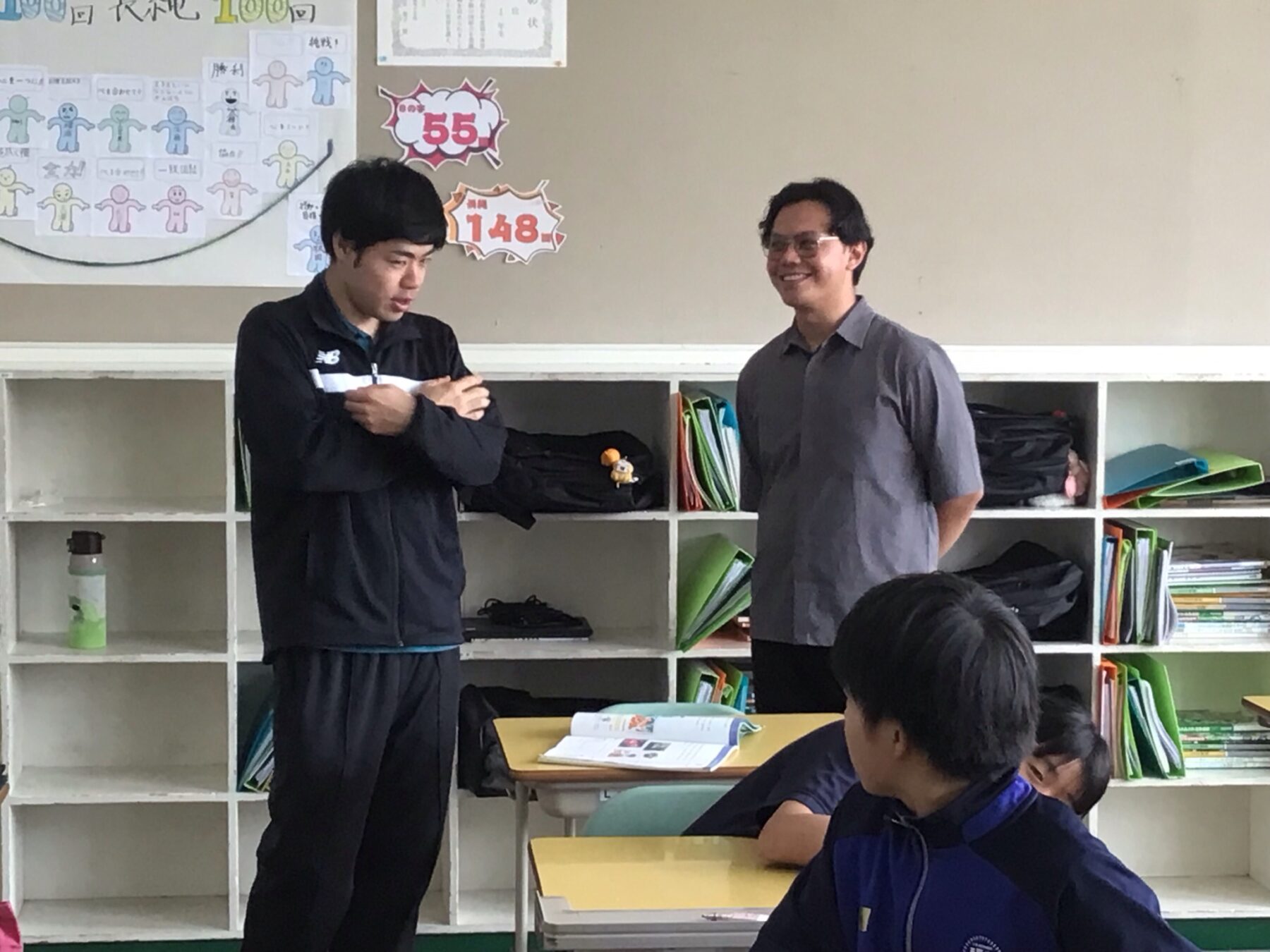 ９月１８日ALTの先生とのお別れ 10枚目写真