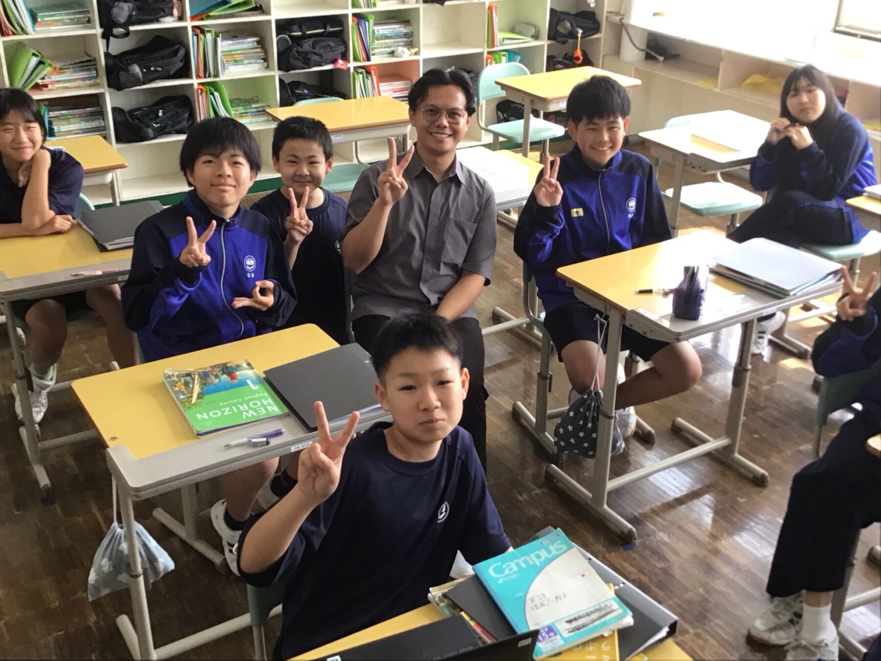 ９月１８日ALTの先生とのお別れ 9枚目写真