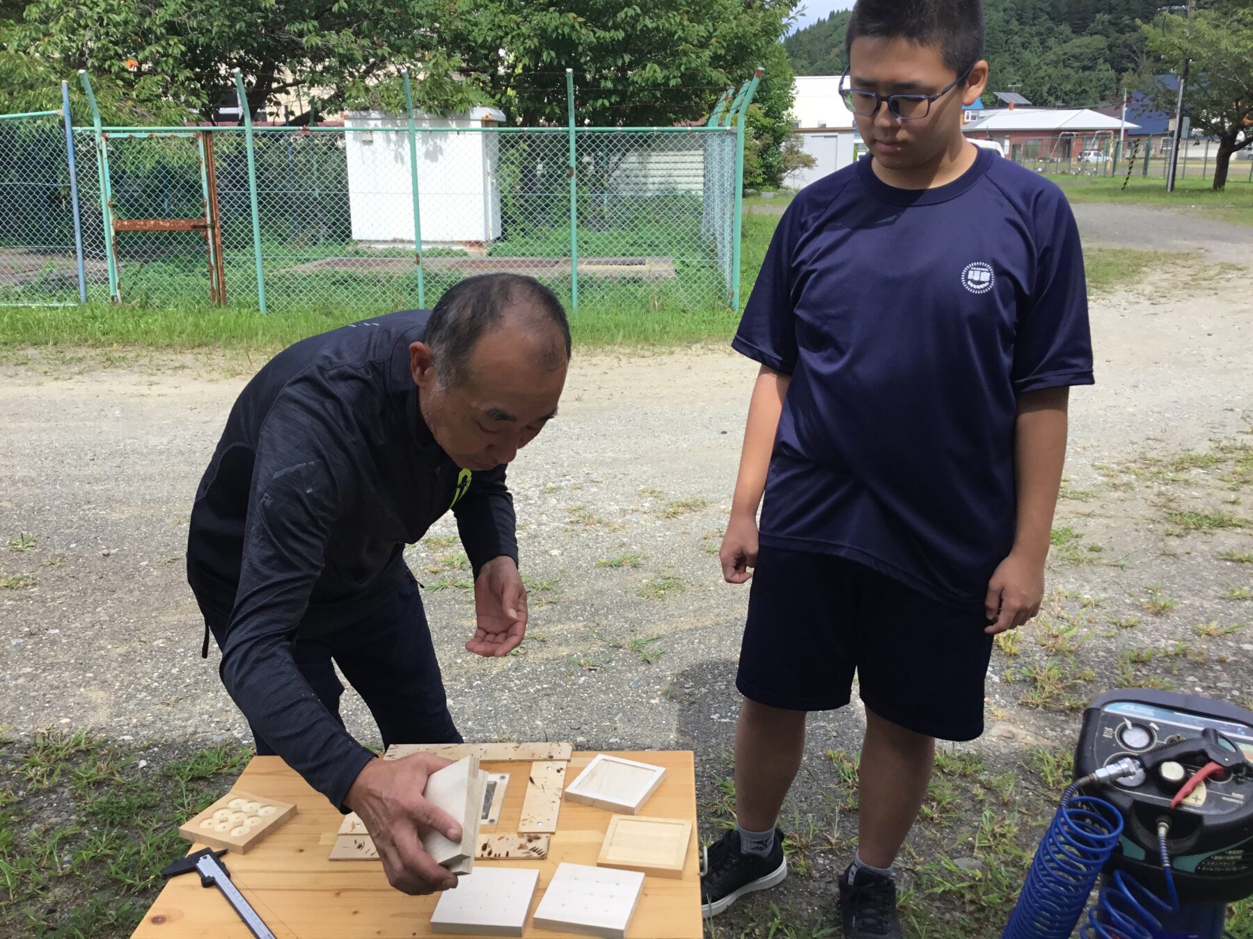 特別支援級作業学習 2枚目写真