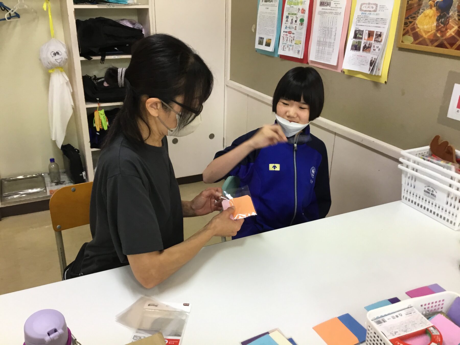 特別支援級作業学習 5枚目写真