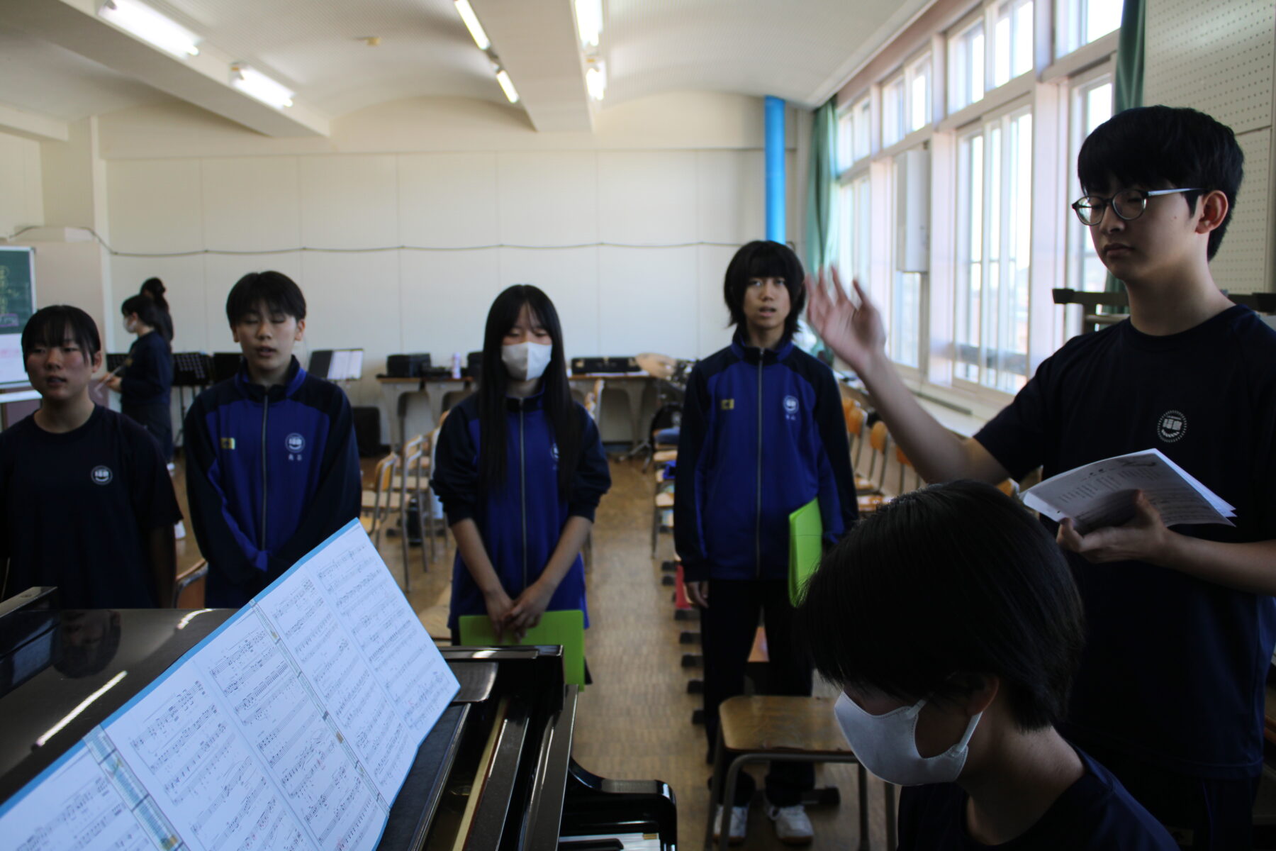 ９月１７日全校合唱 8枚目写真