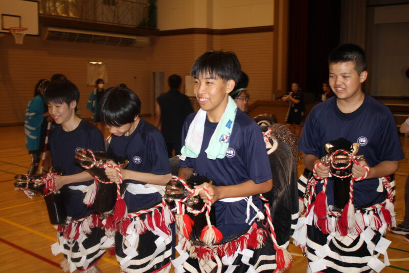 9月17日伝統芸能練習④