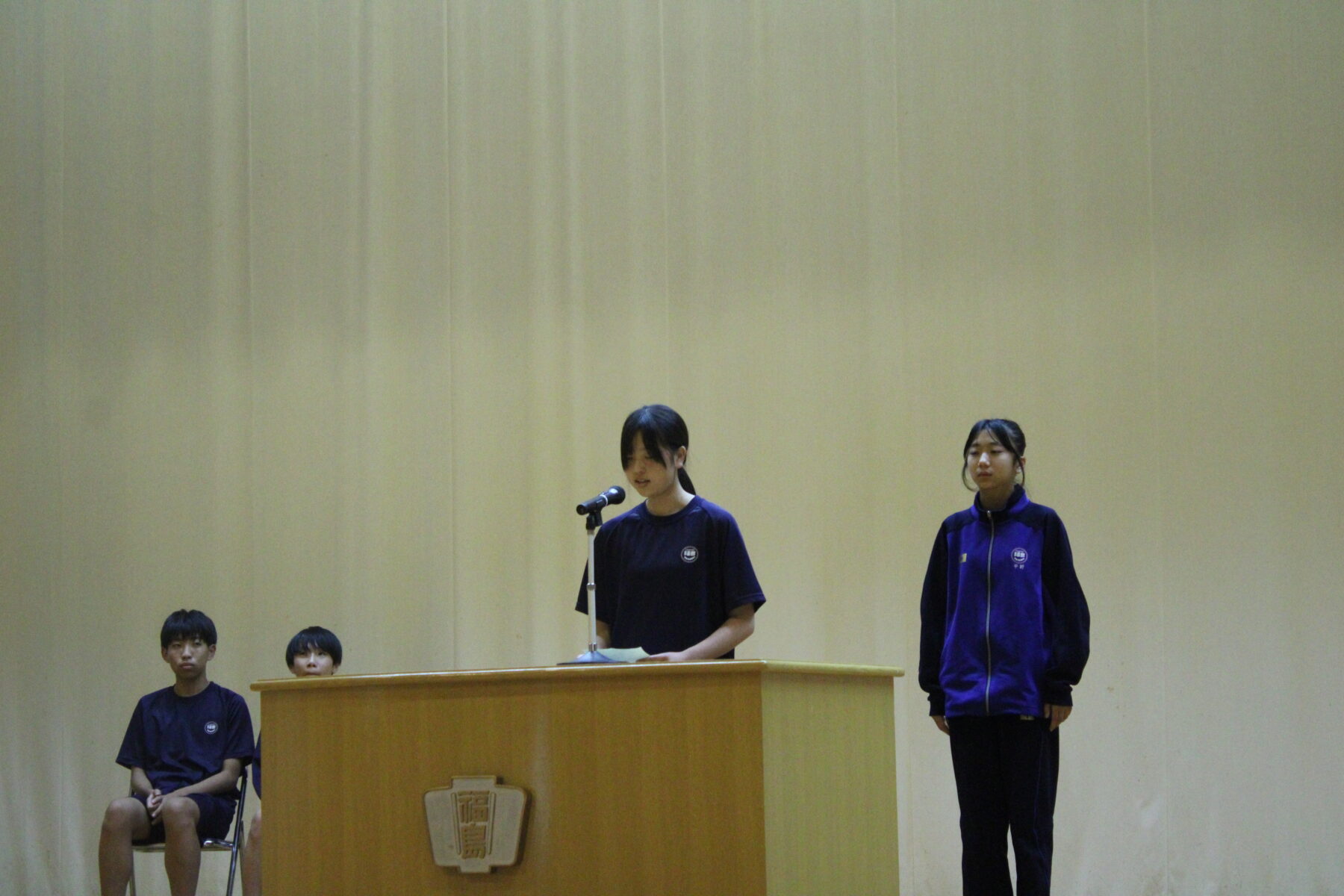 ９月２５日生徒会役員選挙 3枚目写真