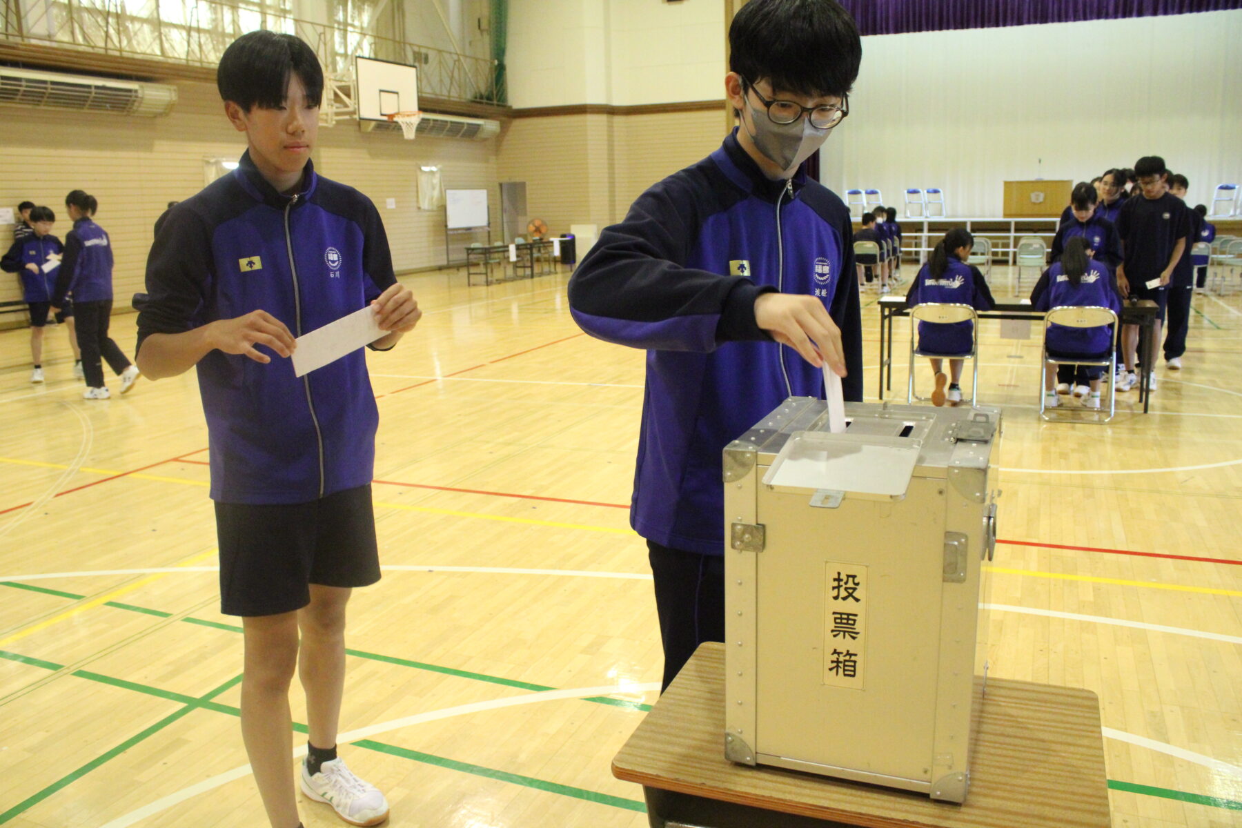 ９月２５日生徒会役員選挙 8枚目写真