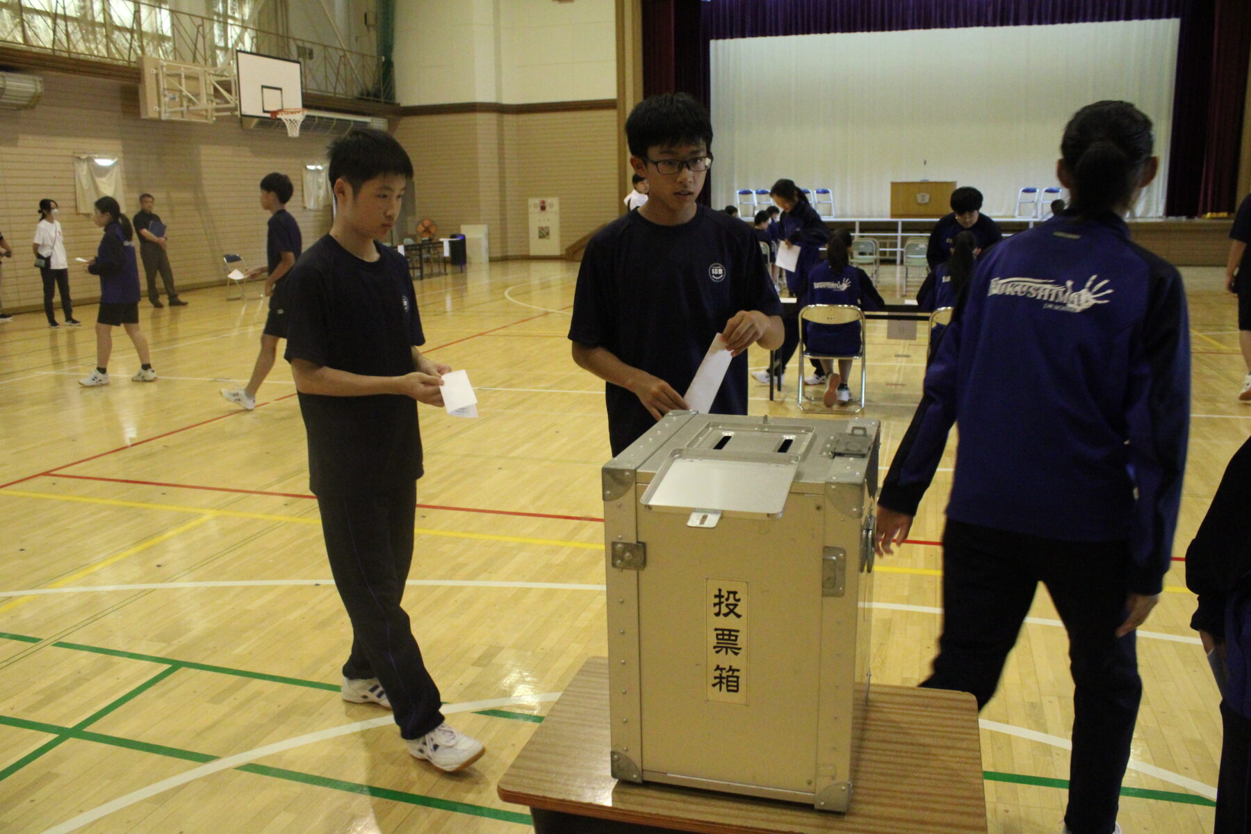 ９月２５日生徒会役員選挙 10枚目写真