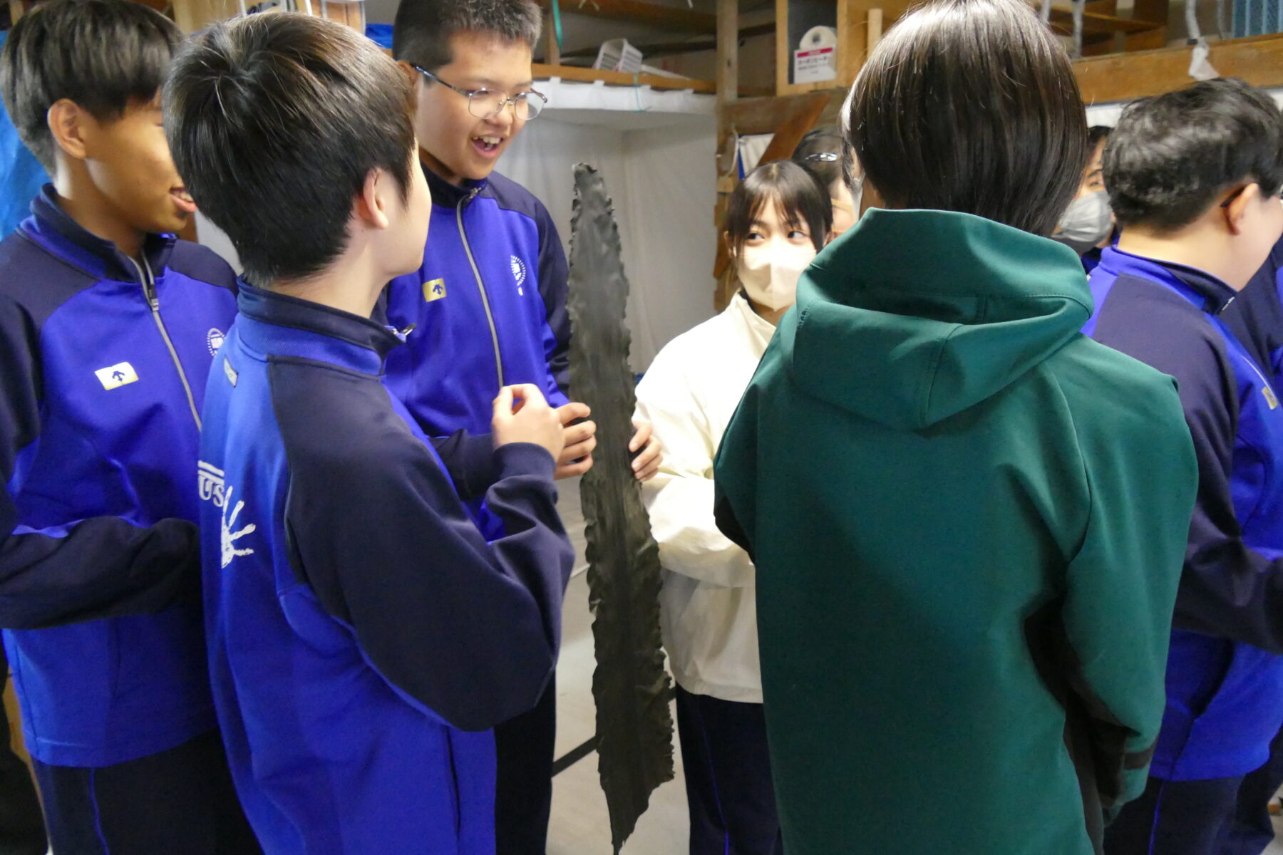 １０月２６日２年総合昆布加工体験学習 3枚目写真
